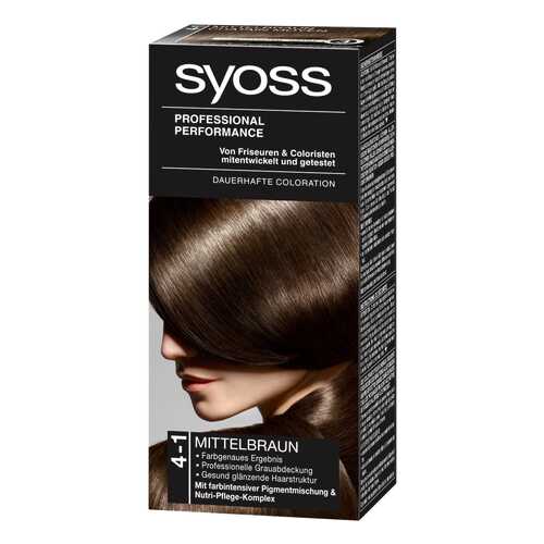 Краска для волос Syoss Color 4-1 Каштановый в Mirra