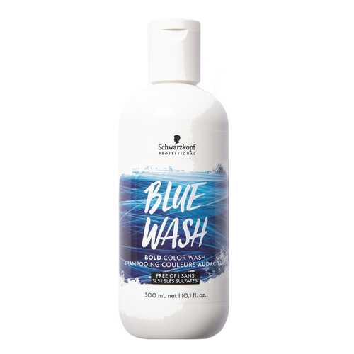 Тонер для волос Schwarzkopf Color Wash Blue Синий 300 мл в Mirra