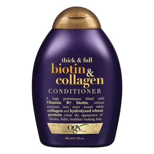 Кондиционер для волос OGX Thick & Full Biotin & Collagen Conditioner 385 мл в Mirra