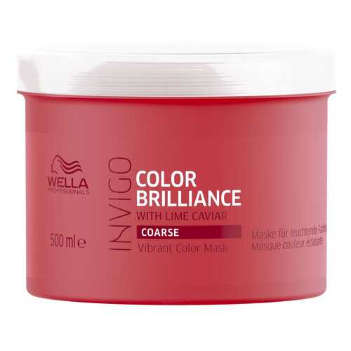 Маска для волос Wella Professionals Invigo Color Brilliance Coarse Hair Mask 500 мл в Mirra