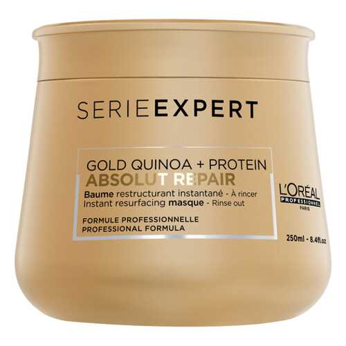 Маска L'Oreal Professionnel Absolut Repair Gold Quinoa + Protein Gold Mask 250 мл в Mirra