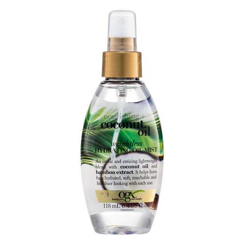 Масло для волос OGX Nourishing Coconut Oil Weightless Hydrating Oil Mist 118 мл в Mirra